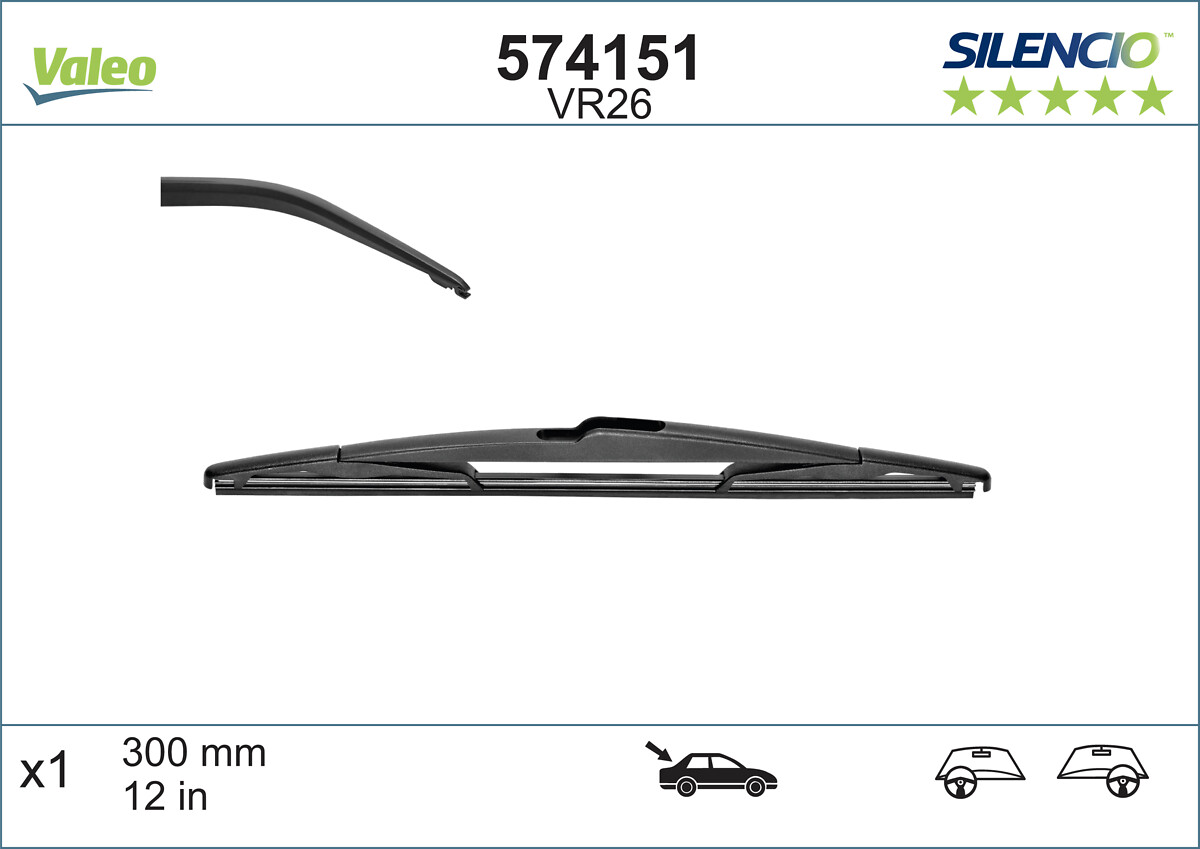 Lamela stergator VALEO 574151